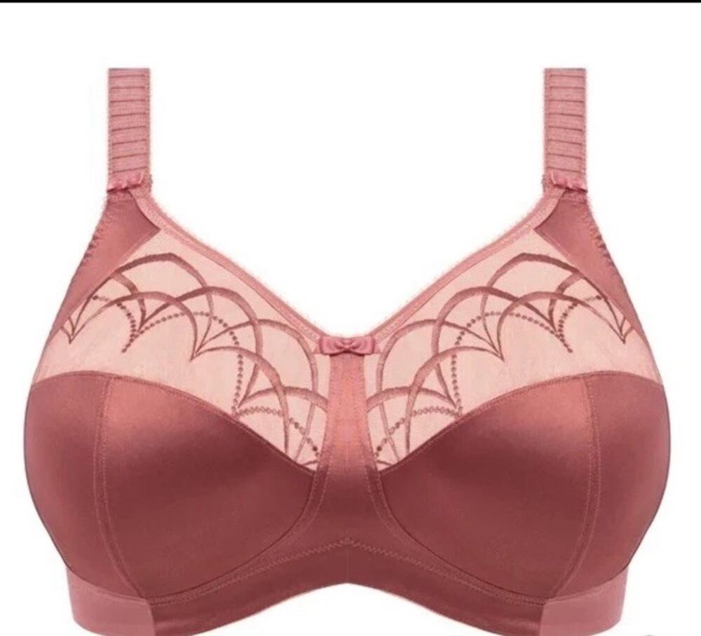 Elomi Cate Wirefree Softcup 4033 Bra - Rosewood Size 44DD NWT - Picture 1 of 10